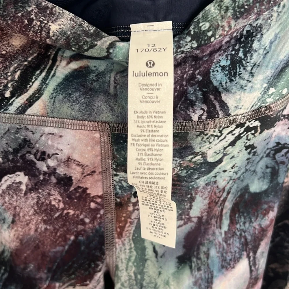 NWOT /Lululemon Pace Rival Crop *22" - Picture 3 of 4